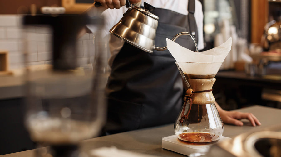 Zubereitung Handfilter