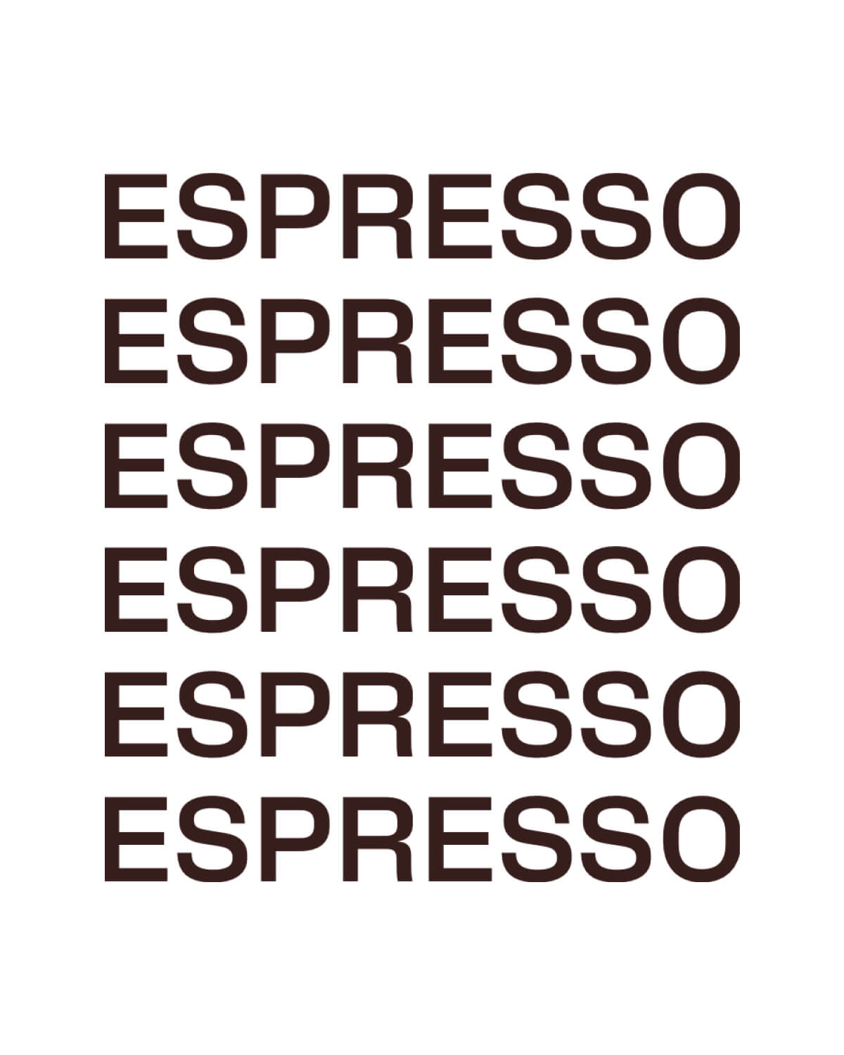 Espresso „Linea Rossa“